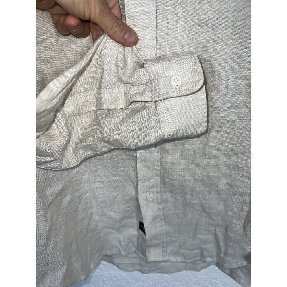 Rails Button Up Charli Shirt Hummus Color Cotton … - image 4